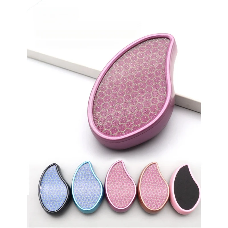 나노 유리 발 스크럽 굳은살 제거 발 파일 발뒤꿈치 쉐이빙 & 발바닥 피부 재생 그라인딩 스톤 풋 케어 그라인더