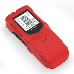 B68C 스캐너 전기 박스 탐지기 6 in 1 벽 금속 탐지기 벽 스터드 탐지기 목재 스터드 전압 라이브 와이어 탐지 도구