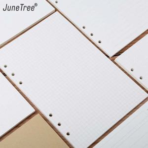 45 매/90 페이지 링 노트 삽입 리필 6 홀 루스 리프 용지 저널 A5 A6 A7Spiral Diary Planner Inner Core papers