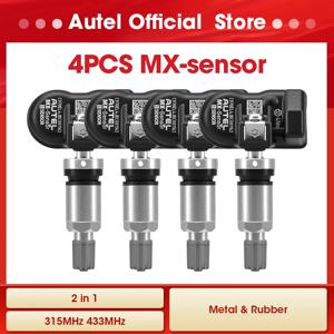 Autel MX 센서 433 315MHZ TPMS 센서 타이어 수리 도구 스캐너 타이어 공기압 모니터 테스터 프로그래밍 MX-센서