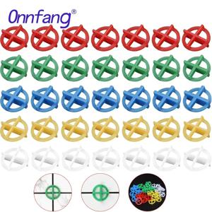 100PCS 더블 사이즈 타일 스페이서 클립 바닥 벽 타일 갭 레벨링 시스템 건설 도구에 대 한 웨지 세라믹 레벨링 시스템