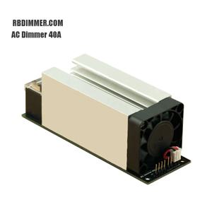 40A 600V 고부하용 디머 AC 모듈 고전력, 1채널, 3.3V/5V 로직