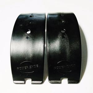 캥거루 피트니스용 오리지널 활 플레이트, 점프 슈즈 아치 플레이트, 캥거루 점프 슈즈 부품, 블랙 화이트, 팩 당 2 개