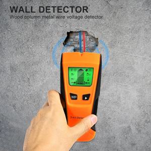 벽 스캐너 파이프 파인더, 라이브 와이어 가제트 감지, 벽 전기 박스 파인더, 디지털 3 인 1 센서