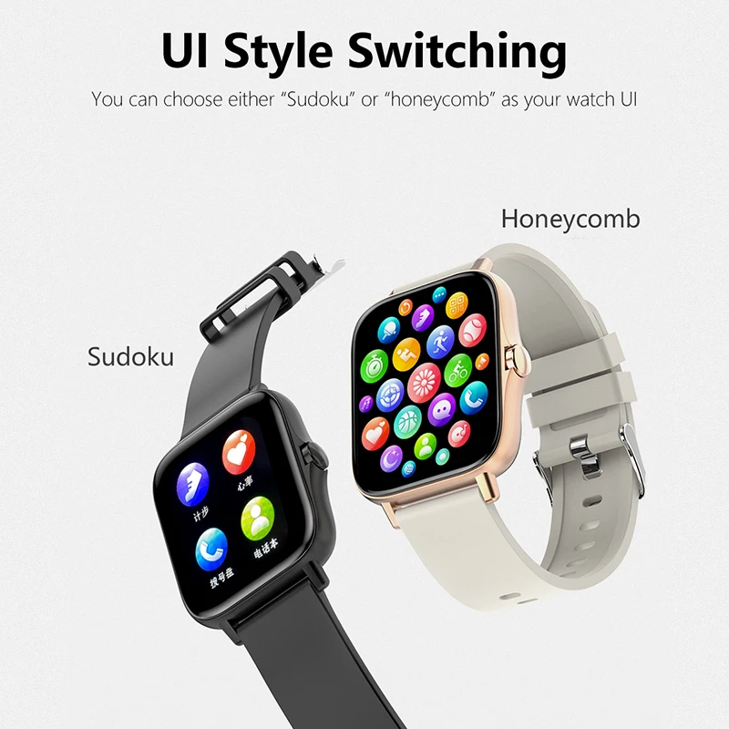 KESHUYOU 2025 새로운 스마트 시계 블루투스 말하기 혈액 산소/혈압 모니터 여성용 스마트 시계 남성용 휴일 선물