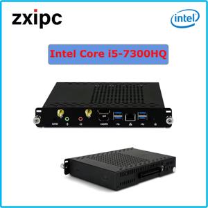 사무실 학교용 올인원 터치 스크린 미니 OPS 컴퓨터, 국제 표준 i5 7300HQ DP HD-MI, 4K 디스플레이 X86 OPS 모듈