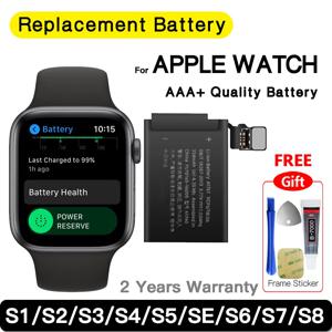 Apple Watch 시리즈 Ultra SE 1 2 3 4 5 6 7 8 IWatch S1 S2 S3 GPS LTE S4 S5 S6 S7 S8 38/40/41/42/44/45 용 100% 기존 배터리
