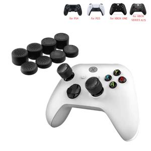 PS4/PS5 컨트롤러용 실리콘 아날로그 썸 스틱 조이스틱 교체 부품 (8개입)