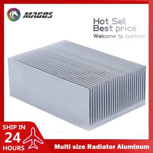 전자 라디에이터 알루미늄 조밀 한 치아 방열판 압출 방열판 컴퓨터 물 냉각 시스템 100/120/150/200/300x69x36MM