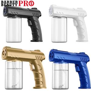 새로운 280Ml 이발사 분무기 무선 전기 USB 나노 블루 라이트 스팀 스프레이 건 정원 분무기 도구