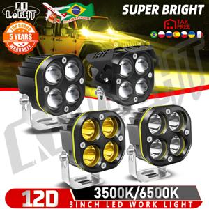 CO LIGHT 3 인치 Led 작업 스포트 라이트 오토바이 용 24V 12V 헤드 라이트 홍수 Led 바 안개등 DRL 자동차 트럭 4x4 오프로드 ATV