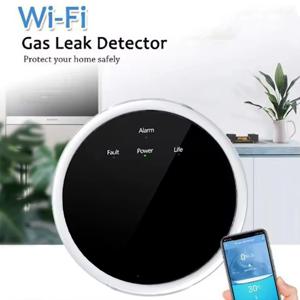 433MHz 무선 가스 누출 감지기 가스 누출 감지기 가정용 도난 경보 시스템용 가연성 프로판 부탄 메탄 천연 가스 감지기