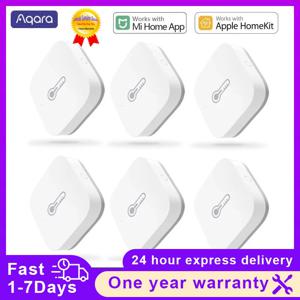 Aqara 온도 습도 센서 Zigbee 스마트 공기 압력 환경 Xiaomi Mi home Homekit App 용 스마트 제어 스마트 홈