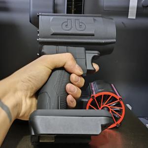 130000 로터리 에어건 터보 제트 선풍기, 휴대용 강력한 송풍기, 강력한 선풍기 세차 눈 제거 에어 드라이어, 배터리 없음