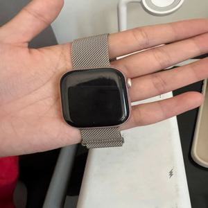 밀라니즈 루프 애플 워치 스트랩 45mm 44mm 40mm 41mm 42mm 46mm 브레이슬릿 아이워치 시리즈 11 10 8 7 6 5 4 SE 9 울트라 2-3 49mm