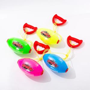 탄력성 빠른 셔틀 볼 훈련 팔 강도 운동 야외 게임 어린이 장난감을 통해 손으로 당기는 공 당기는 힘