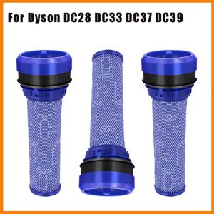 다이슨 DC28 DC33 DC37 DC39 DC53 휴대용 진공 청소기 Hepa 필터 세척 가능 포스트 필터 스크린 교체 액세서리