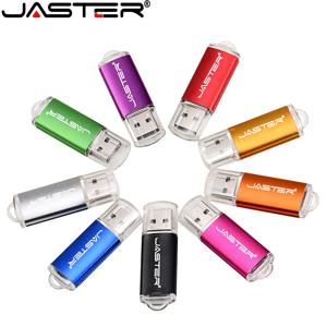 JASTER 고속 USB 2.0 플래시 드라이브, 미니 플라스틱 펜 드라이브, 키체인 메모리 스틱, 펜 드라이브, 128M, 4GB, 16GB, 32GB, 64GB, 128GB