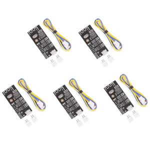 2025 New-5X Bluetooth 증폭기 보드, 5W +5W 출력 전력, DC 3.7V-4.2V/5V 미니 Bluetooth 스피커 보드