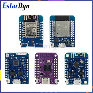 WeMos D1 미니 프로 V3.0 NodeMcu 기반 사물 인터넷 개발 보드, Lua WIFI, ESP8266, CH340G, NodeMCU V2, 4MB, 16MB 바이트
