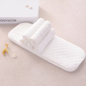 2/5pcs/10pcs 아기 재사용 가능한 기저귀 빨 수있는 생태 기저귀 삽입 어린이를위한 면직물 기저귀 통기성 흡수제