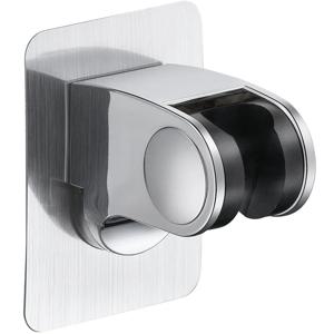 1/2개 범용 자가 접착식 샤워 홀더, 45 °   조절 가능, 드릴 필요 없음, 도구 없이 설치 간편