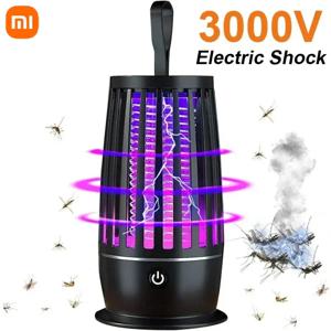 Xiaomi 모기 킬러 램프 침실 침묵 USB 충전식 전기 모기 찰싹 때림 휴대용 야외 모기 Repeller FlyTrap