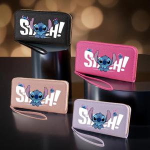 스티치 프린트 장지갑-대용량 클러치,다중 카드 슬롯,지퍼 잠금 및 손목끈,캠퍼스 지갑,신용카드 홀더