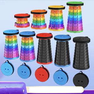 접이식 의자 내구성이 뛰어난 접이식 텔레스코픽 의자, 하중 용량 400lbs, 캠핑 낚시용 휴대용 접이식 의자