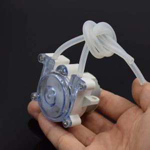 마이크로 연동 펌프 DC 6V 12V 소형 500 기어드 모터 조절식 도징 역방향 실험실 잉크 샘플링용 컨트롤러 포함