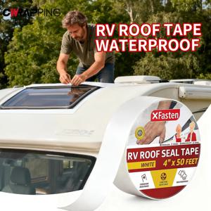 방수 실란트 지붕 테이프 RV 모터홈 액세서리 캠핑카 액세서리 지붕 수리용 캠퍼밴 가젯 카라반 부품