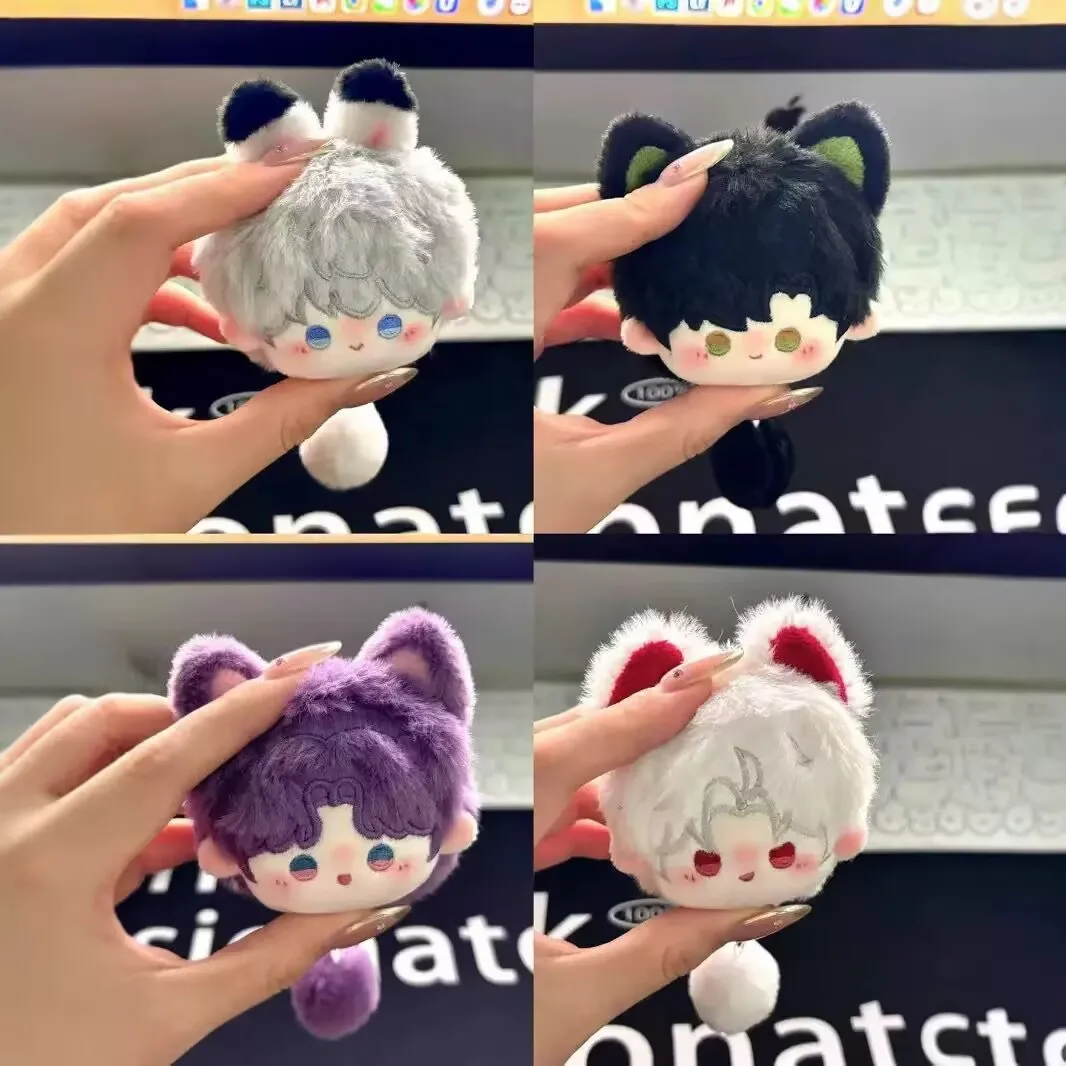 게임 사랑과 Deepspace Xavier Sylus Rafayel 코스프레 키 체인 봉제 그림 인형 열쇠 고리 열쇠 고리 가방 배낭 펜던트 선물