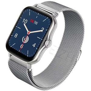 Amazfit GTS 4/3/2e/Mini/stratos 3/2 금속 자기 루프 22mm 시계 팔찌 Amazfit Gtr 4/3/pro/2e/bip-u-s-lite 용 20mm 스트랩