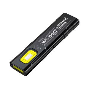 1개 LED 키체인 손전등 USB C 충전식 600루멘 휴대용 미니 토치 포켓 랜턴 플러드 작업등 자석 포함