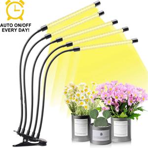 USB LED 식물 생장용 조명, 5V 풀 스펙트럼 수경 재배 시스템, 온실용 실내용 따뜻한 흰색 식물 조명