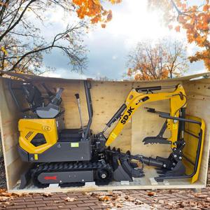 다기능 미니 굴삭기 유압 트랙형 맞춤형 밀폐형 1톤 2톤 소형 굴삭기 빠른 배송