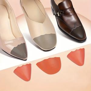 1쌍 하이힐 토 플러그 신발 인서트 큰 신발 앞부분 쿠션 통증 완화 보호 신발 액세서리