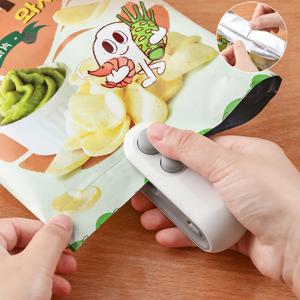 미니 열봉합기 휴대용 비닐봉투 실러 핸드헬드 미니 열봉합기 식품 포장 비닐봉투 실링기