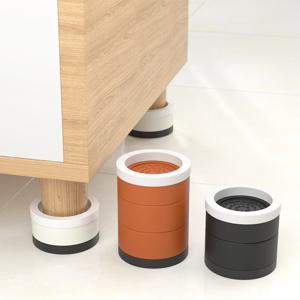 쌓을 수 있는 가구 높이 조절 발 패드: 테이블 발 패드, 티 테이블 및 캐비닛 베이스 라이저, 침대 다리 높이 패드