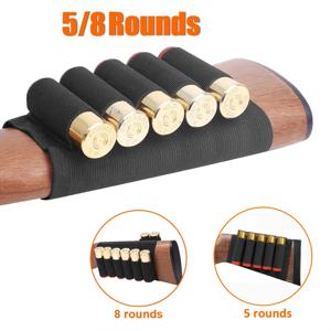 5/8 산탄총 범용 12/20 게이지 탄성 카트리지 캐리어 용 라운드 빠른 리로드 엉덩이 쉘 홀더