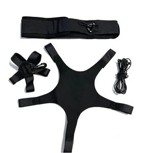 1개 축구 킥 연습용 조절 가능한 허리 벨트 축구공 컨트롤 야외 축구 훈련 장비 탄성 벨트