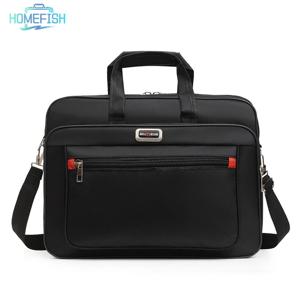 남성용 대용량 비즈니스 서류 가방 휴대용 다용도 숄더백 비즈니스 및 캐주얼 사용을 위한 다중 포켓 핸드백