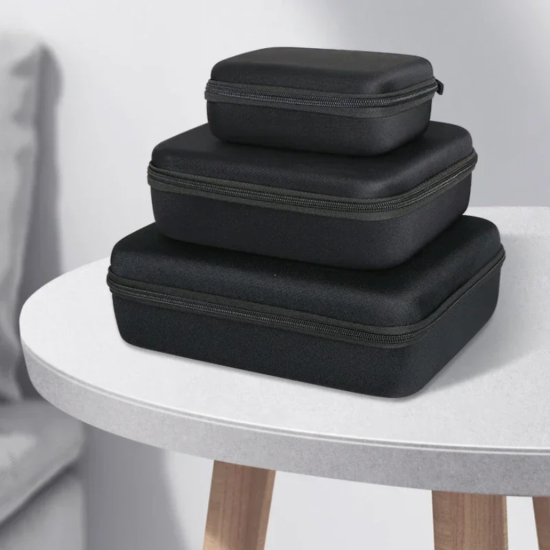 1Pc EVA 보관 상자 여행용 지퍼 소형 가방 휴대용 보호 보관 케이스 야외 도구 가방 6가지 크기 정리 액세서리