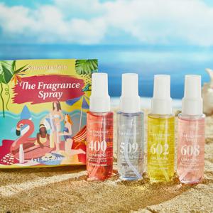 4개입 디지털 향수, 신선한 향기, 머리카락에 오래 지속되는 향기, 무알콜 바디 프래그런스 스프레이, 소녀들을 위한 이상적인 선물