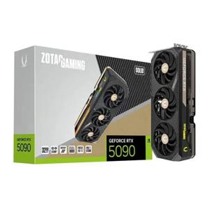 ZOTAC 지포스 RTX 5090 솔리드 32GB 그래픽 카드 PCI 익스프레스 인터페이스 ATI 칩셋 팬 쿨러 워크스테이션용 블랙 신제품