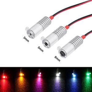 DC12V 1.5W Led 광섬유 광원 LED 이미 터 전구 자동차 홈 사이드 글로우 미니 조명기 램프 장식에 대 한 사용