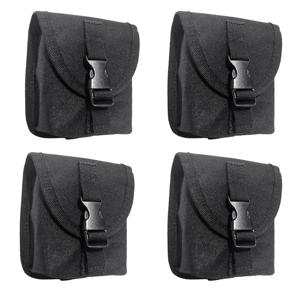 600D 나일론 스쿠버 다이빙 트림 카운터 웨이트 포켓 파우치 (퀵 릴리즈 버클 포함) 동굴/난파선 다이빙용 밸러스트 웨이트 파우치