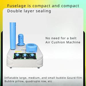 가정용 사무실 팽창기, 소형 휴대용 완전 자동 에어 쿠션 기계, 버블 베개