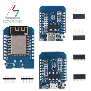 Type-C 마이크로 USB D1 미니 NodeMcu ESP8266 ESP-12F 미니 NodeMCU Lua 4M 바이트 WiFi 모듈 Arduino 용 무선 WiFi 모듈