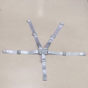 어린이 식당 의자 안전 벨트, 5 포인트 아기 좌석 안전 벨트, 조절 가능한 높은 의자 스트랩